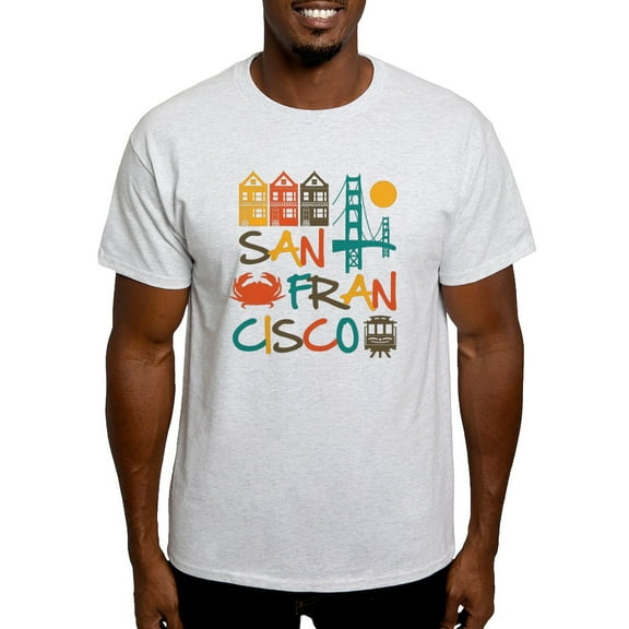 CafePress - San Francisco T Shirt - Men's Classic Graphic T-Shirt