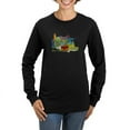 thumbnail image 1 of CafePress - San Francisco Travel Poster Long Sleeve T Shirt - Women's Long Sleeve Graphic Tee Casual Fit, 1 of 4