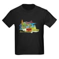 thumbnail image 1 of CafePress - San Francisco Travel Poster T Shirt - Dark T-Shirt Kids XS-XL, 1 of 4