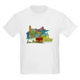 thumbnail image 1 of CafePress - San Francisco Travel Poster T Shirt - Light T-Shirt Kids XS-XL, 1 of 4