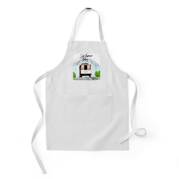 CafePress - San Francisco Trolley - Kids Apron
