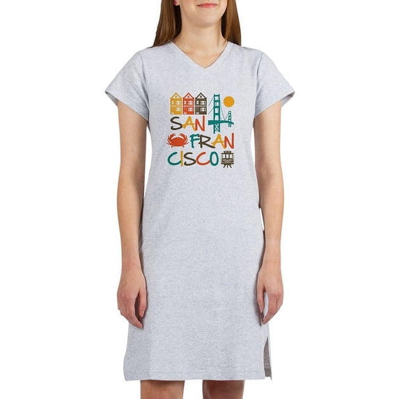 CafePress - San Francisco - Women's Nightshirt