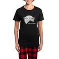 thumbnail image 1 of CafePress - Sanctuary Staff Pajamas - Women's Short Sleeve Print T-Shirt and Pants Dark Cotton Pajama Set, 1 of 7