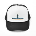 thumbnail image 1 of CafePress - Sanibel Island FL Lighthouse Design - Adjustable Unisex Printed Trucker Hat with Mesh Back, 1 of 8