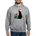 thumbnail image 1 of CafePress - Santa Cat & Mouse Hooded Sweatshirt - Pullover Hoodie, Hooded Sweatshirt, 1 of 4