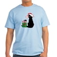 thumbnail image 1 of CafePress - Santa Cat & Mouse Light T Shirt - Men's Classic Graphic T-Shirt, 1 of 4