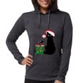 thumbnail image 1 of CafePress - Santa Cat & Mouse Long Sleeve T Shirt - Womens Hooded Shirt, 1 of 3
