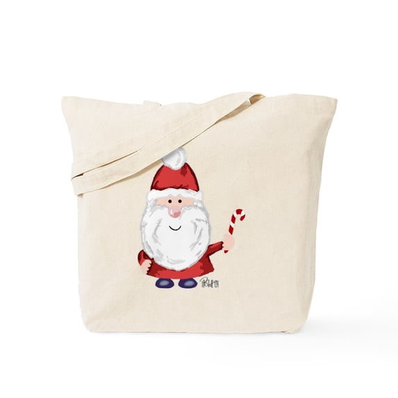CafePress - Santa Claus Tote Bag - Unisex Canvas Tote Bag, Beige, 1-Piece