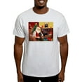 thumbnail image 1 of CafePress - Santa Min Poodle (B) Light T Shirt - Light T-Shirt - CP, 1 of 4