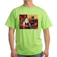 thumbnail image 1 of CafePress - Santa Min Poodle (B) Light T Shirt - Light T-Shirt - CP, 1 of 4