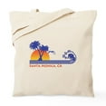 thumbnail image 1 of CafePress - Santa Monica Tote Bag - Unisex Canvas Tote Bag, Beige, 1-Piece, 1 of 6