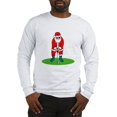 thumbnail image 1 of CafePress - Santa Plys Golf Long Sleeve T Shirt - Unisex Cotton Long Sleeve T-Shirt, 1 of 4