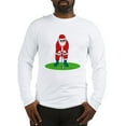 thumbnail image 1 of CafePress - Santa Plys Golf Long Sleeve T Shirt - Unisex Cotton Long Sleeve T-Shirt, 1 of 4