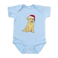 thumbnail image 1 of CafePress - Santa Puppy Baby Light Bodysuit - Baby Light Bodysuit, Size Newborn - 24 Months, 1 of 4