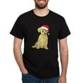 thumbnail image 1 of CafePress - Santa Puppy Dark T Shirt - Men's Classic Graphic Cotton T-Shirt, 1 of 4