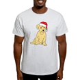 thumbnail image 1 of CafePress - Santa Puppy Light T Shirt - Men's Classic Graphic T-Shirt, 1 of 4