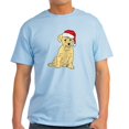 thumbnail image 1 of CafePress - Santa Puppy Light T Shirt - Men's Classic Graphic T-Shirt, 1 of 4