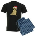 thumbnail image 1 of CafePress - Santa Puppy Men's Dark Pajamas - Men's Dark Loose Fit Cotton Pajama Set, 1 of 7