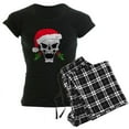 thumbnail image 1 of CafePress - Santa Skull - Women's Dark Pajamas, 1 of 4
