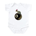 thumbnail image 1 of CafePress - Santa Squirrel 8 Ball Infant Bodysuit - Baby Light Bodysuit, Size Newborn - 24 Months, 1 of 4
