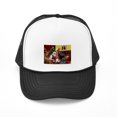 thumbnail image 1 of CafePress - Santa's Basset Hound - Adjustable Unisex Printed Trucker Hat with Mesh Back, 1 of 8