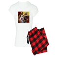 thumbnail image 1 of CafePress - Santa's Deerhound - Women's Light Pajamas, 1 of 1