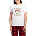 thumbnail image 1 of CafePress - Santa's My Homie Women's Light Pajamas - Women's Short Sleeve Print T-Shirt and Pants Light Cotton Pajama Set, 1 of 7