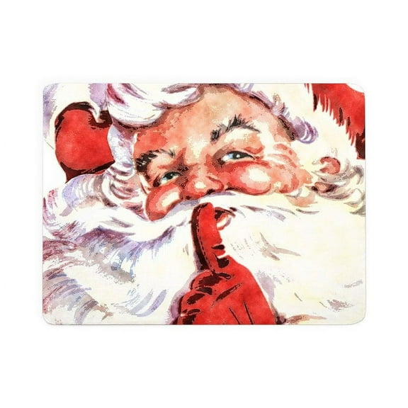 CafePress - Santa20151106 - Large Sherpa Fleece Throw Blanket 80" x 60"