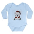 thumbnail image 1 of CafePress - Santas Westie Helper Body Suit - Long Sleeve Cotton Baby Bodysuit, 1 of 4