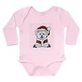 thumbnail image 1 of CafePress - Santas Westie Helper Body Suit - Long Sleeve Cotton Baby Bodysuit, 1 of 4