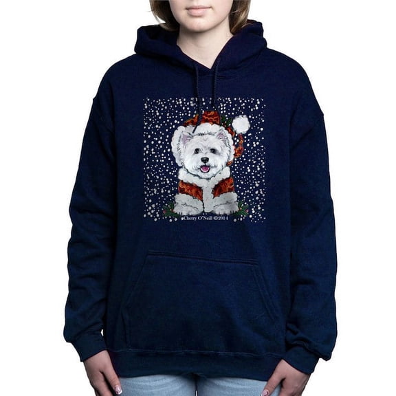 CafePress - Santas Westie Helper Hooded Sweatshirt - Pullover Hoodie, Classic & Comfortable Hooded Sweatshirt