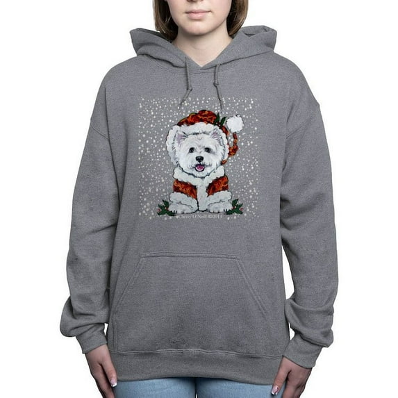 CafePress - Santas Westie Helper Hooded Sweatshirt - Pullover Hoodie, Classic & Comfortable Hooded Sweatshirt