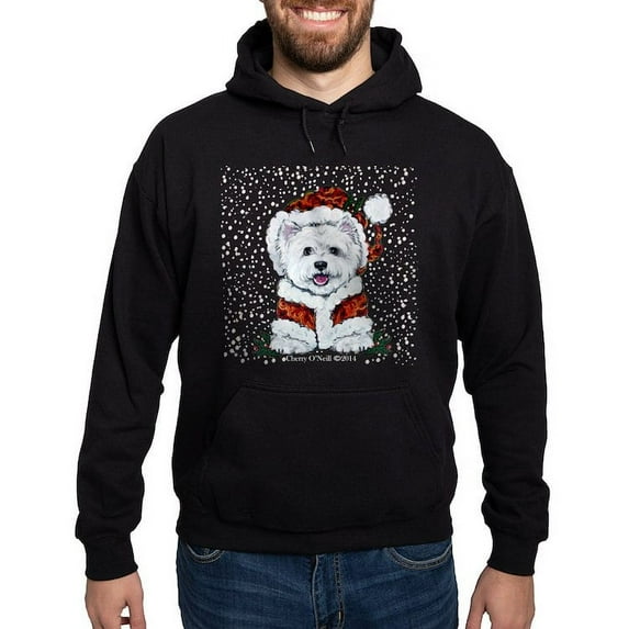 CafePress - Santas Westie Helper Hoodie - Pullover Hoodie, Classic, Comfortable Hooded Sweatshirt