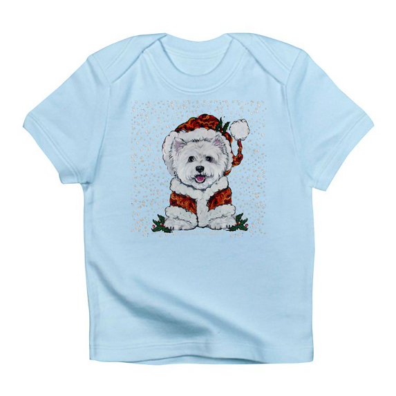 CafePress - Santas Westie Helper Infant T Shirt - Infant T-Shirt