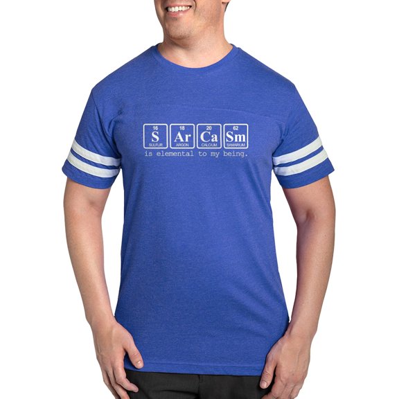 CafePress - Sarcasm T Shirt - Mens Football Shirt