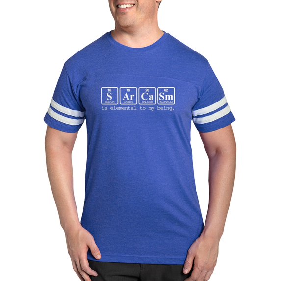 CafePress - Sarcasm T Shirt - Mens Football Shirt