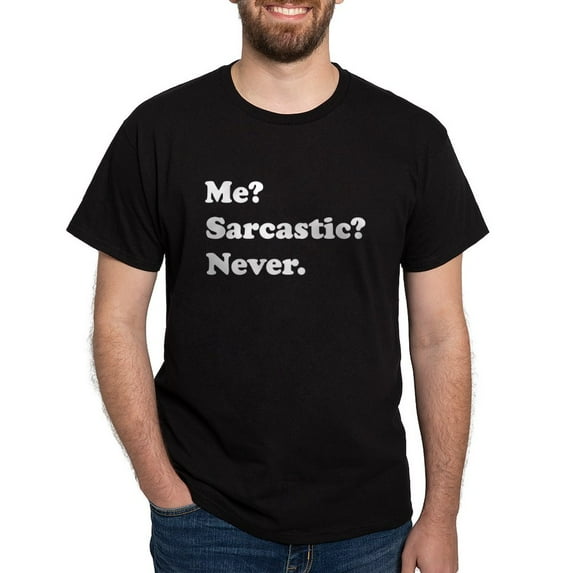 CafePress - Sarcastic T Shirt - Men's Classic Graphic Cotton T-Shirt