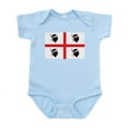 thumbnail image 1 of CafePress - Sardinia Flag Infant Bodysuit - Baby Light Bodysuit, Size Newborn - 24 Months, 1 of 4