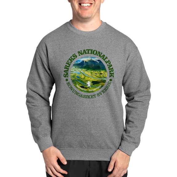 CafePress - Sarek National Park Sweatshirt - Crew Neck Sweatshirt