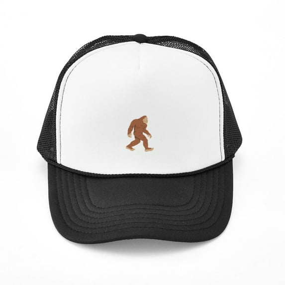 CafePress - Sasquatch - Adjustable Unisex Printed Trucker Hat with Mesh Back