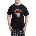 thumbnail image 1 of CafePress - Sasquatch/Bigfoot Santa BELIEVE Men's Dark Pajamas - Men's Dark Loose Fit Cotton Pajama Set, 1 of 7
