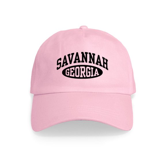 CafePress - Savannah Georgia Cap - Adjustable 100% Brushed Unisex Casual Cotton Baseball Cap, Beige, 1
