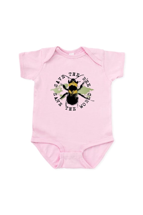 - Save The Bee... Infant Bodysuit - Baby Light Bodysuit, Size Newborn - 24 Months