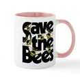 thumbnail image 1 of CafePress - Save The Bees Mugs - 11 oz Ceramic Mug - Novelty Coffee Tea Cup, 1 of 4