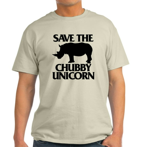 CafePress - Save The Chubby Unicorn Light T Shirt - Men's Classic Graphic T-Shirt