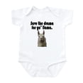 thumbnail image 1 of CafePress - Save The Drama For Yo' Llama Infant Creeper - Baby Light Bodysuit, Size Newborn - 24 Months, 1 of 4