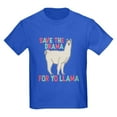 thumbnail image 1 of CafePress - Save The Drama For Yo Llama Kids Dark T Shirt - Dark T-Shirt Kids XS-XL, 1 of 4