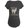 thumbnail image 1 of CafePress - Save The Drama For Yo Llama Maternity Dark T Shirt - Maternity Dark T-Shirt, 1 of 3