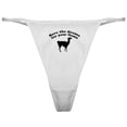 thumbnail image 1 of CafePress - Save The Drama For Your Llama Classic Thong - Women's Novelty Thong Panties Underwear, 1 of 4