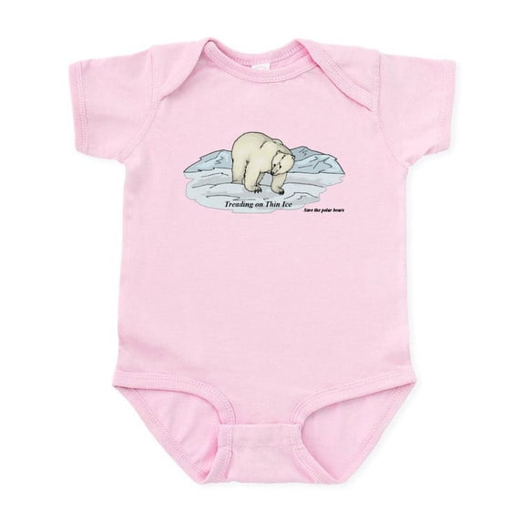 CafePress - Save The Polar Bears Infant Bodysuit - Baby Light Bodysuit, Size Newborn - 24 Months